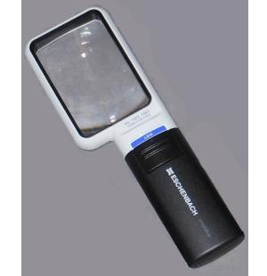 Eschenbach 1511-4 Hand Held Illuminated Magnifier Mobilux LED 4x